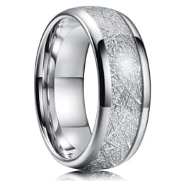 Fashion Men's Smooth Black Stainless Steel Rings Width Signet Square Infinity Finge Ring Hiphop Male Wedding Party Jewelry Gift