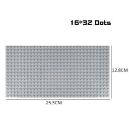 Baseplate 32x32 16X32 Dots Classic Brick Plate Building Blocks DIY Constructor Parts Baseplates Compatible Brands City Friends