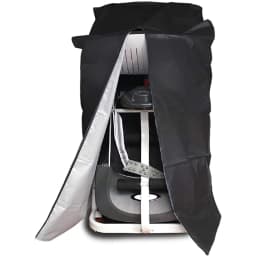 New Treadmill Cover, Folding Treadmill Cover, Dustproof and Waterproof Cover, Oxford Cloth Waterproof Sunscreen Cover(Black)