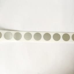 1000PCS 0.5" Inch, 12.5mm Small Round Silver Scratch Off Stickers Promotional Games Favors