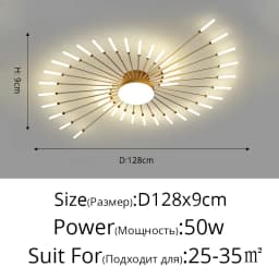 QIYIMEI Modern Ceiling Lights LED Luster Indoor Lighting For Bedroom Hall Living Kids Room Acrylic Lamps Fixture Frame 175-260V
