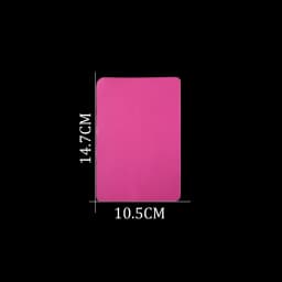 Transparent Silicone Pad Clear Mat Pink Resin Pad Craft Tool High Temperature Resistance Sticky Plate for DIY Epoxy Making Tool