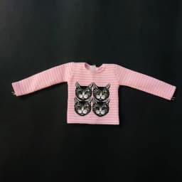 NEW Cute Blyth Dolls’ Clothes Long Sleeve Stripe T-shirt for Blyth 1/6 Dolls Accessories