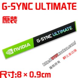 Original RTX 3090TI 3080TI 3070 3060 Desktop Sticker Laptop Graphics Card Label