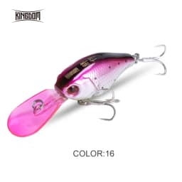 Kingdom Crazy Crankbaits Slow Sinking Fishing Lures Mini Minnow Swing Small Cranks Hard Baits 5g 37mmm Wobblers Fishing Tackle