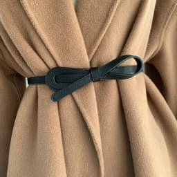 New Thin Knot Belts For Women Soft Pu Leather Belt Black Coffee Straps Wild Long Dress Coat Accessories Lady Waistband