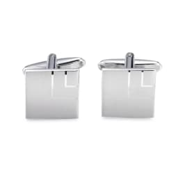High quality metal Cufflinks Hand carved laser smooth Cuff-links Golden Silvery Black cuff button  Successful men's jewelry gift
