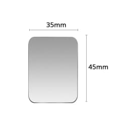 Not Magnetic Metal Plate For Car Phone Holder Universal Iron Sheet Disk Sticker Mount Mobile Phone Magnet Stand For Smart Phone