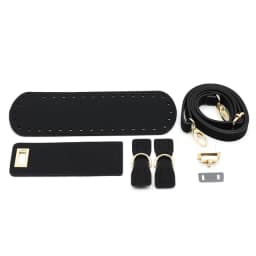 1Set Handmade Handbag Bag Set Leather Bag Bottoms With Hardware Package Accessories HandBag Shloulder Straps DIY Women Backpack