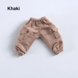 Dolls Long Overalls Doll Clothes Pant for 1/11 1/12 Doll Long Jeans Accessories Clothing Doll Pants Clothing Accessories