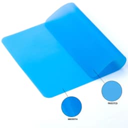 1PCS Safe Silicone Workbenches Epoxy Resin Molds Accessories for Epoxy Jewelry Making Supplies Blue&Rose Color Silicone Mat Pad