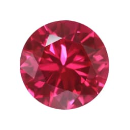 Synthetic Corundum Mixed Blue Red Yellow White Green Stone Gems Synthetic Stone Round Brilliant Cut High temperature wax inlay