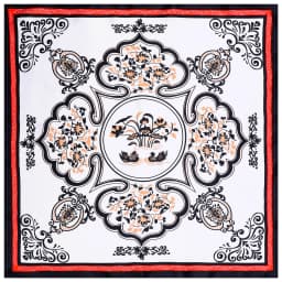 2022 Europe 60cm Spring New Versatile Women's Imitation Silk Business Leisure Small Scarf Occupation Small Square Towel