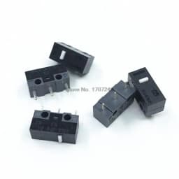 10Pcs HUANO Micro Switch Red Yellow Pink White Blue Green dot Blue Shell Pink Dot 80 million Mouse maintenance button switches