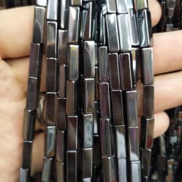 4*13MM Natural Stone Square Aventurine Tiger Eye Agates Crystal Jades Spacer Beads For Jewelry Making DIY Bracelet Accessories