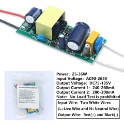 LED Driver 300mA 8-12W 1-3W 5W 4-7W 12W 18-25W 25-36W LED Power Supply Unit Lighting Transformers For Driver LED Strip Light DIY