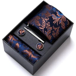 Top Quality 7.5 cm Business Ties Hanky Cufflink Set Tie Clips Green Necktie Corbatas For Men Wedding In Gift Box Slim Gravatas