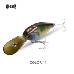 Kingdom Crazy Crankbaits Slow Sinking Fishing Lures Mini Minnow Swing Small Cranks Hard Baits 5g 37mmm Wobblers Fishing Tackle
