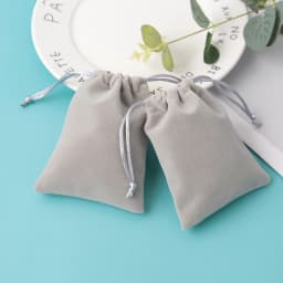 Jewelry Drawstring Velvet Bag Box Packaging Gift Pouches Earrings Ring Necklace Jewelry Candy Cotton Flannel Bag Can Custom
