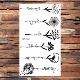 Badge Pirate Temporary Tattoos For Men Adults Realistic Infinite Pirate Ship Lighthouse Fake Tattoo Sticker Body Arm Tatoos DIY