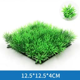 Artificial ABS Plastic Green Grass Plant Lawn Aquatic Aquarium Fish Tank Decor Eco-Friendly Aquarium Ornaments Aquarium Supplies