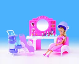 for 30cm doll kitchen dollhouse Furniture kitchen table refrigerator set girl toy for 30cm accessories house