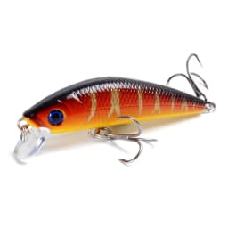 1PCS Laser Hard Crankbait Slow Sinking Fishing Lures 7cm 8.2g Pesca Japan Artificial Plastic Bait Wobbler Pike Fishing Tackle