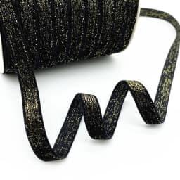 1 yard 10mm 25mm 38mm Gold and Silver Wire Velvet Ribbon Wedding Party Decoration Handmade Gift Wrapping Hair Bowknot DIY