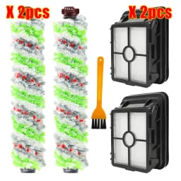 Hepa Filter Pet Roll Brush Accessories Spare Parts For Bissell Crosswave 1868 1785 Series 17132 Robot Vacuum Cleaner Replacement
