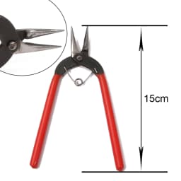 1Pc Black Red Blue Handle Anti-slip Splicing and Fixing Jewelry Pliers Tools & Equipment Kit for DIY Jewelry Accessory Design