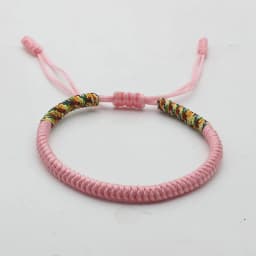 New Men Bracelet Tibetan Buddhist Handmade Braided Adjustable King Kong Knot Rope Chain Bracelets & Bangles Male Lucky Jewelry