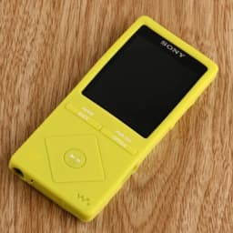 Rubber Gel Silicone Cover Case for Sony Walkman NWZ A15 A17 A25 A27 Protective Case with Protector Film Strap
