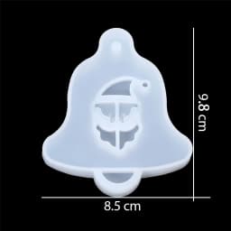 New Christmas Multi Shapes Snowflake Pendant Silicone Mold Hanging Epoxy Resin Mould For DIY Christmas Tree Decor Jewelry Making