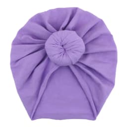 Solid Cotton Donuts Baby Boy Girls Cap Hat 0-4T Sweet Newborn Skullies Beanies Soft Turban India Topknot Headwraps Accessories