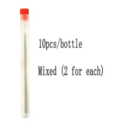 10pcs Stainless Steel Big Eye Curved Beading Needles Easy Jewelry Making Tools for Beads and Pearls Thread String Cord 5 Sizes