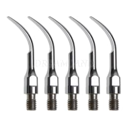 5PCS Packing 12 Types Dental Ultrasonic Piezo Scaler Scaling Endo Perio Tip Fit SIRONA scaler CE Certified