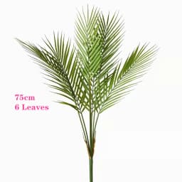 125CM Artificial Plants Large Palm Trees Green Realistic Tropical Fake Trees Indoor And Outdoor Shrubs Home Room Decoration