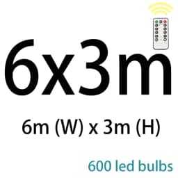 LED Curtain String Lights Christmas Fairy Lights Garland For New Year Home Patio Party Wedding Home Outdoor Decoration