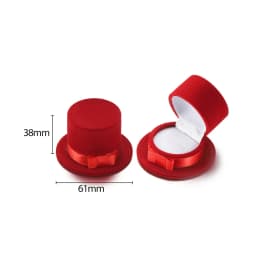 35 Styles Velvet Gift Box for Jewellery Ring Box Jewelry Gift Box Earrings Organizer Ring Container Jewelry Findings Holder