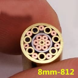 8mm Mosaic Pin Rivets for Knife Handle Screw Decorate 21 Kinds Design Exquisite Style Length 9cm