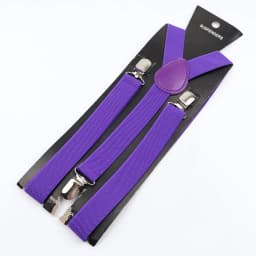 Hot Deals Solid Color Elastic Leather Suspenders Men Women Classic Adjustable Straps For Shirt Pants Skirts Wedding Accessories