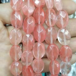 8 10 12mm Faceted Natural Stone Oval Shape Agates Crystal Turquoises Beads For Jewelry Making DIY Necklace Bracelet Accessories