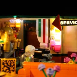 Kyglairng Led Light Kit for LEGO 21319 The Television Series Friends Coffee Shop Centeral Perk (Not Include The Blocks Set )