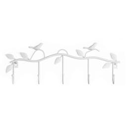 Birds Metal Wall Coat Rack and Hat Rack Multi-Function Mounted Hook Hangers For Livingroom Bedroom Decorative Hook Up Floor