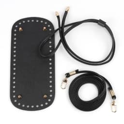 1Set Handmade Handbag Bag Set Leather Bag Bottoms With Hardware Package Accessories HandBag Shloulder Straps DIY Women Backpack