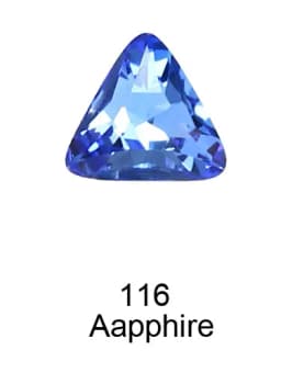 High Quality Pointed Back Gems K9 Glass Fancy Stone Triangle Crystal Rhinestone Loose Stones For DIY Jewelry Decoration Crafts