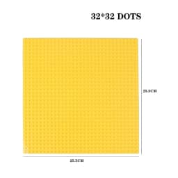 Baseplate 32x32 16X32 Dots Classic Brick Plate Building Blocks DIY Constructor Parts Baseplates Compatible Brands City Friends