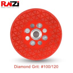 Raizi 100/115/125mm Diamond Cutting Disc for Marble Concrete Ceramic Tile Cut Blade Angle Grinder Circular Saw Blade With Flange