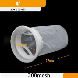Mesh Micro Nylon(NMO)Filter Bags Fish Marine Sump Felt Pre Filter Sock Bag Corrosion Resistance Aquarium Accessories