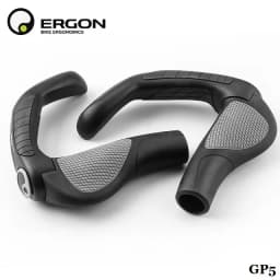 ERGON Ergonomics Bike Handlebar Grips GP1 GP3 GP5 Mountain Bike Extended Bar End Grip Lockable Bicycle Handle Mount Rubber Grips